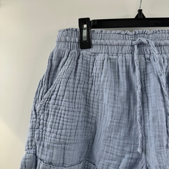Aéropostale Light Blue Drawstring Shorts | Women’s Size Large - Picture 2 of 6